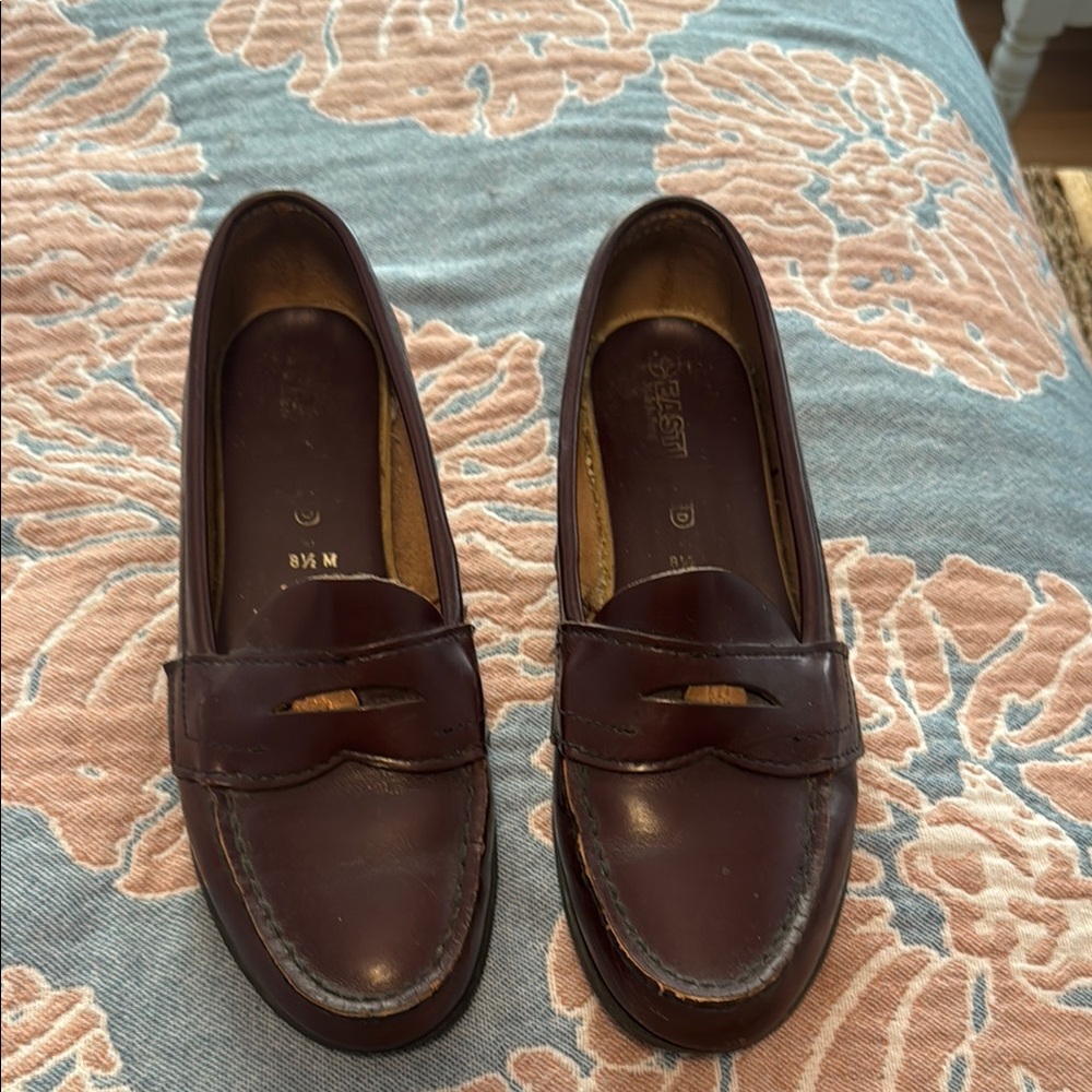 Eastland Brown Leather Penny Loafers